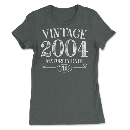 Born in Year 2004 Vintage Shirt - Maturity TBD