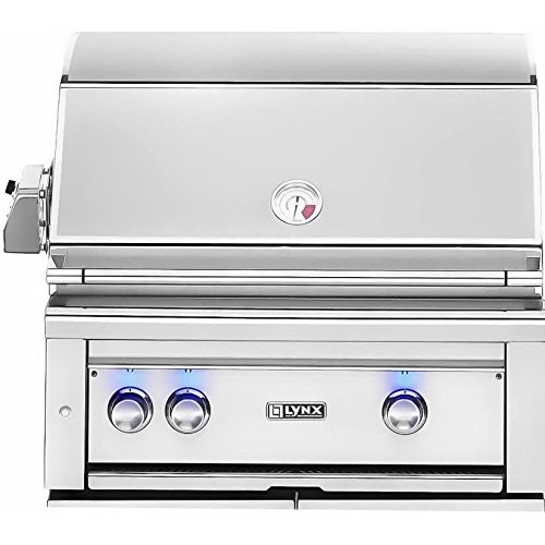 Lynx L30ASR-LP All Pros Ear Built-in Propane Gas Grill with Rotisserie, 30-Inch