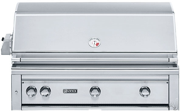 Lynx L42PSR-2-NG Built-in Natural Gas Grill with Pro Sear Burner and Rotisserie, 42-Inch