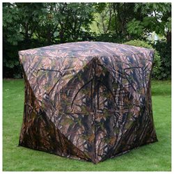 Costway Ground Hunting Blind Portable Deer Pop up Camo Hunter Weather Proof Mesh Window