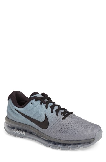 Men's Nike Air Max 2017 Running Shoe, Size 10 M - Grey