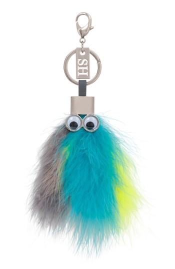 Women's Sophie Hulme Willow Feather Bag Charm - Blue