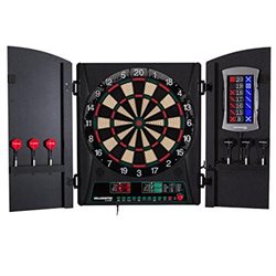 Bullshooter by Arachnid Crickettmaxx 1.0 Electronic Dartboard Cabinet Set