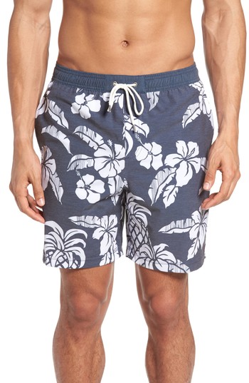 Men's Jack O'neill Makena Volley Swim Trunks, Size Medium - Blue