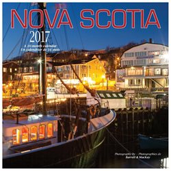 Nova Scotia Wall Calendar (bilingual) by Wyman Publishing