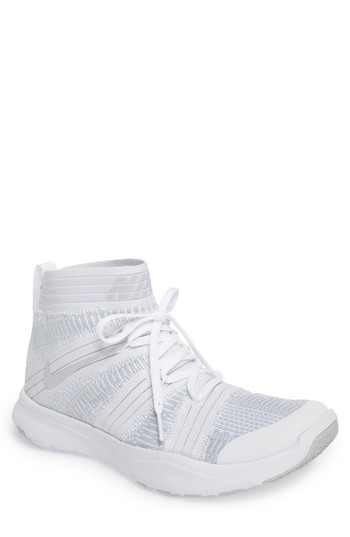 Men's Nike Free Train Virtue Training Shoe, Size 10 M - White