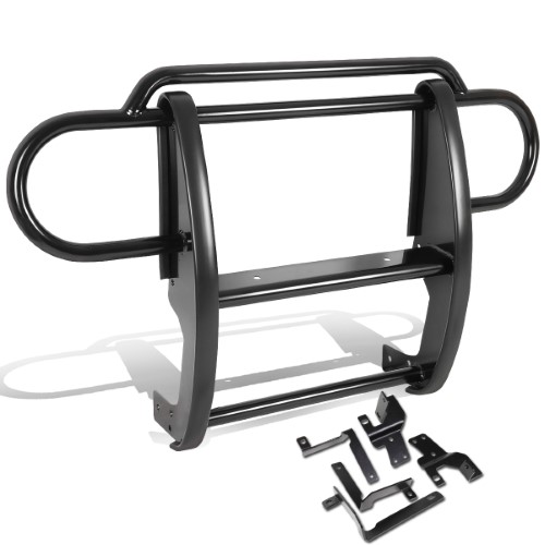 DNA Motoring GRILL-G-071-BK for 2007 to 2017 Jeep Wrangler JK 1.5  OD Front Bumper Protector Brush Grille Guard (Black) 08 09 10 11 12 13 14 15 16