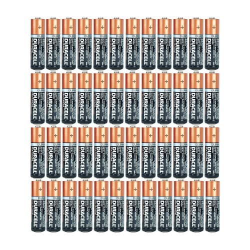 Duracell (48aa) Duralock Copper Top Alkaline Batteries Exp 2024/2025