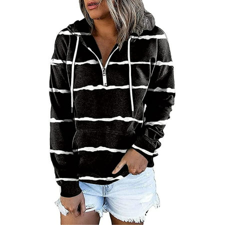Women Fall Hoodies Clearance Hooded Non-Positioning Printing Long-sleeved Sweatshirt Casual Blouse Pullover Tops