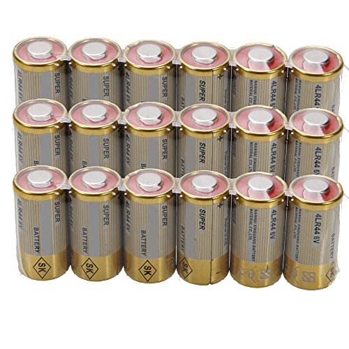 Z ZTDM 18 Pcs 6V 4LR44 476A PX28A 28A A544 Alkaline Battery for Dog Training Shock Collar Cameras and So on