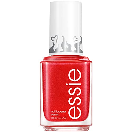 Essie Salon-Quality Nail Polish  8-free Vegan  Red  U Wish  0.46 Fl Oz