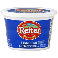 Reiter 4% Milkfat Large Curd Cottage Cheese, 16 Oz.