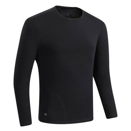 Usupdd Man Back Intelligent Fever Knitted Keep Warm Long Sleeve O Neck Heating Underwear Blouse Tops Usupdd WEE220811-6755