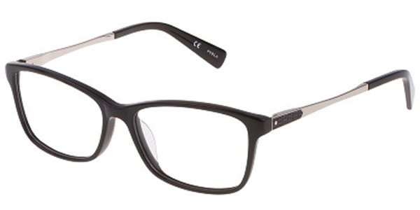 Furla VU4950 Zizi 0700 Black  Women Eyeglasses (Frame Only)