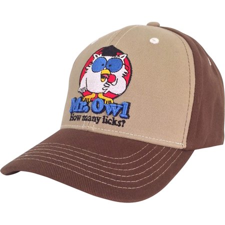 BockeColply Mr Owl How Many Licks Hat - Retro Tootsie Roll Pop Candy Hat