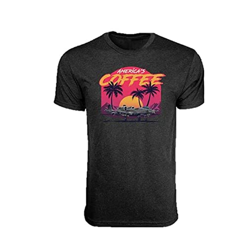 Black Rifle Coffee Company A10 Sunset T-Shirt, VTG Blk, XL