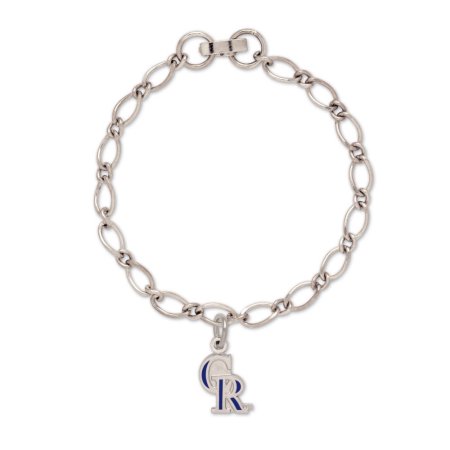 Colorado Rockies Official Mlb 7 Inch Charm Bracelet by Wincraft