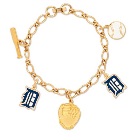 Detroit Tigers Official Mlb 7 Inch Charm Bracelet by Wincraft