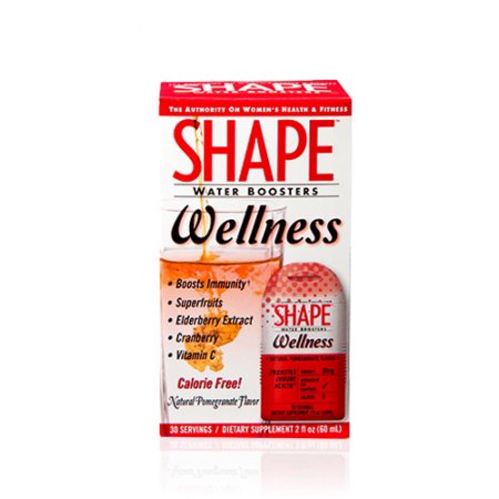 Shape Water Boosters Wellness Natural Pomegranate Flavor - 2 Oz