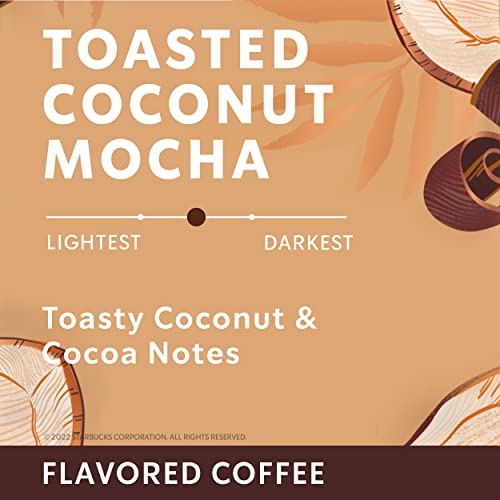 Starbucks Toasted Coconut Mocha Medium Roast Ground Coffee - 11oz thumbnail