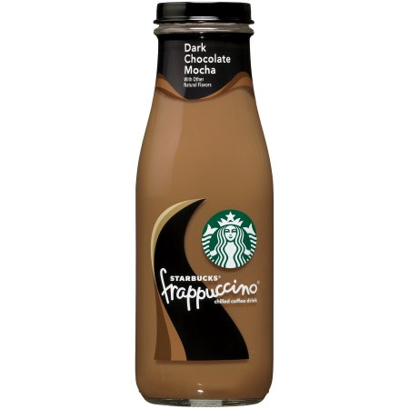 Starbucks &reg; Frappuccino &reg; Dark Chocolate Mocha Chilled Coffee Drink 13.7 Fl. Oz. Glass Bottle