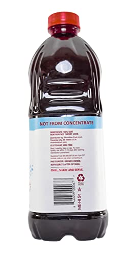 Cherry Bay Orchards Tart Cherry Juice  64 Oz Bottle - 100% Natural Cherry Juice Promotes Health and Wellbeing - Not from Concentrate thumbnail