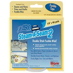 Steam-a-seam 2 Double Stick Fusible Web.25x40yd