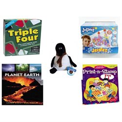 Children's Fun & Educational Gift Bundle - Ages 6-12 Years [5 Piece] No. Dbund-6-12-2518