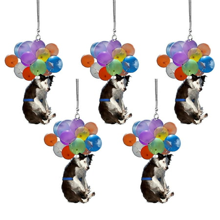 Cute Dog Car Hanging Ornament with Colorful -Balloon Hanging Ornament Decors HOT - 2022 New Toys Cute Dog Car a-a#2564