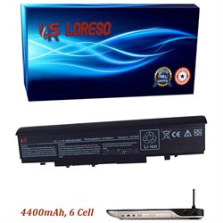 Loreso Laptop Battery Dell Studio 1536 312-0701 312-0702 - 4400mah, 6 Cell