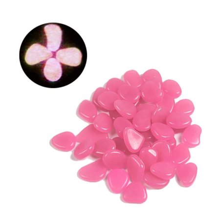 MIANHT Glow in the Dark Pebbles Luminous Stones Rocks for Garden Aquariums Decoration - 2022 Glow in the Q-#8306