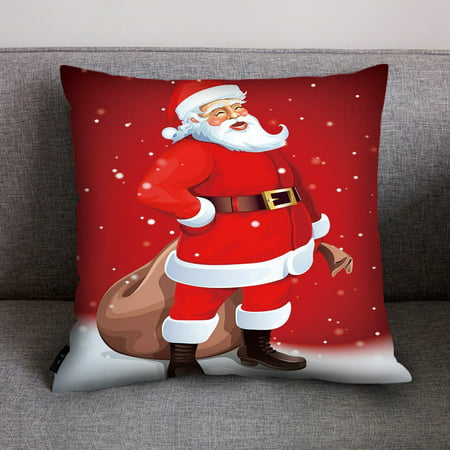 DDgui New Upgraded Merry Christmas Print Pillow Case Polyester Sofa Car Cushion Cover Home Decor DDgui LBB220921-4973