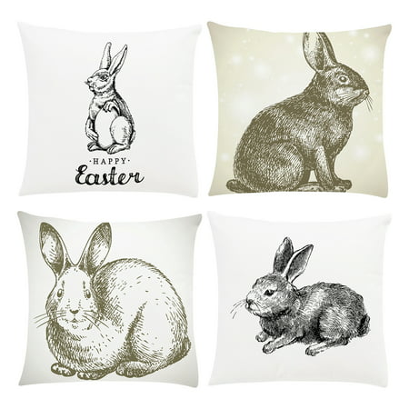 Miximx Easter Day Pillow Cover Sofa Cover Cushion Cover Custom Home Decoration - Gifts Ltz Miximx Easter Day Pillow a-a#51082