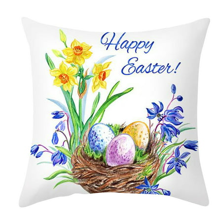 Easter Pillow Cover Sofa Cover Cushion Cover Custom Home Decoration 08HWC15A#5954 2022 the Hot Easter Pillow Cover