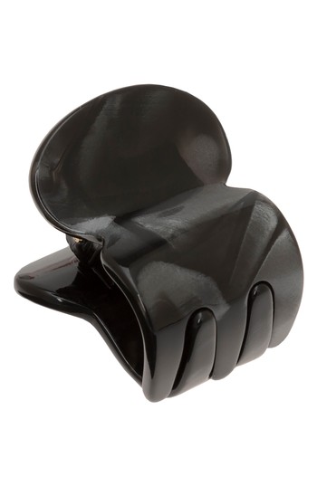 France Luxe Mini Oval Jaw Clip, Size One Size - Black
