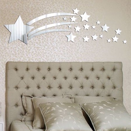 Modern Mirror Style Removable Decal Art Mural Wall Sticker Home Room DIY SL  Cxttx 1542A#2554 2022 Home Decorations Modern Mirror Style
