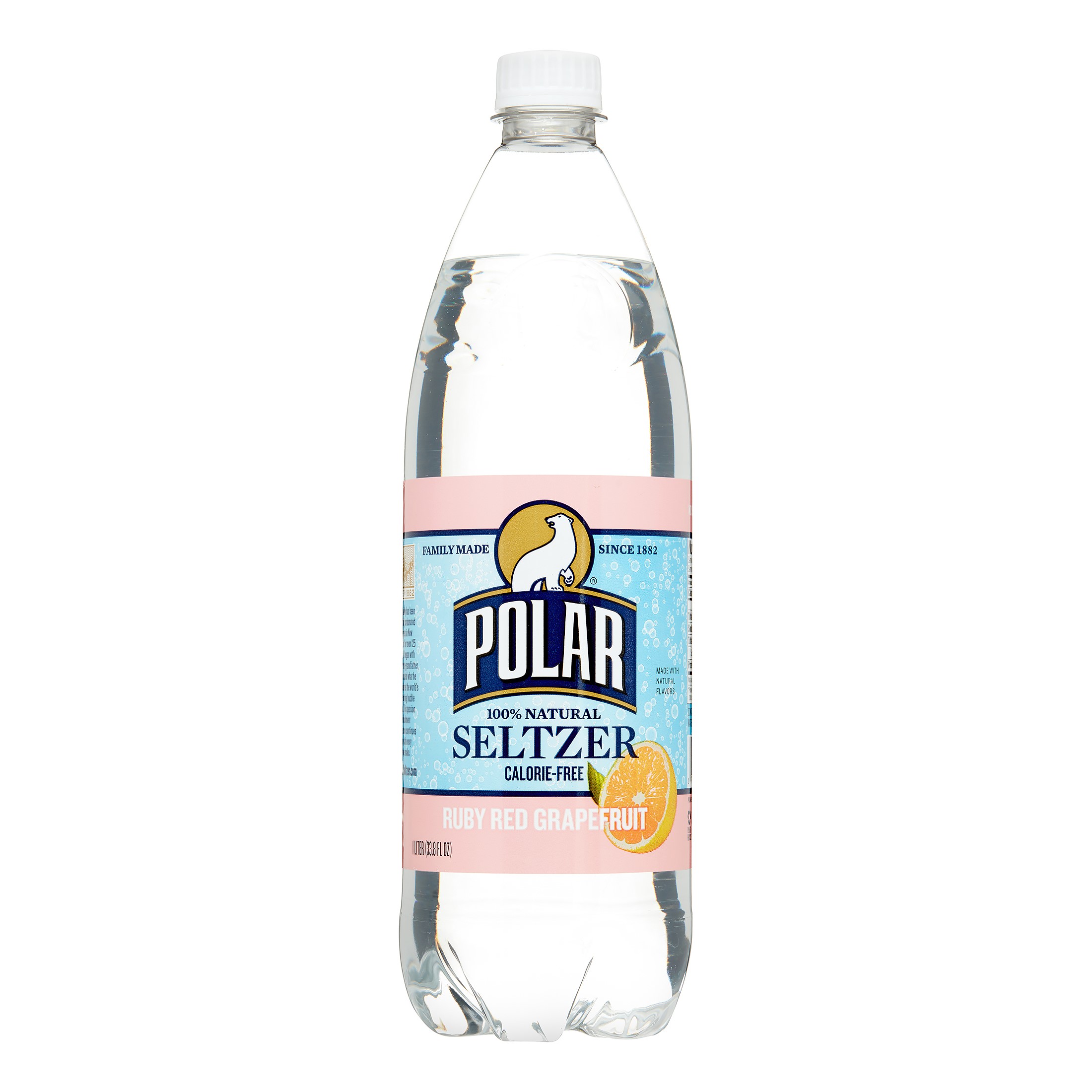 Polar Sparkling Water  33.8 Fl Oz  12 Count Bottles