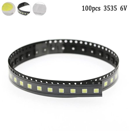 100* 3535 2W-6V SMD Lamp Beads Are Suitable for LED LCD TV Backlight Repair