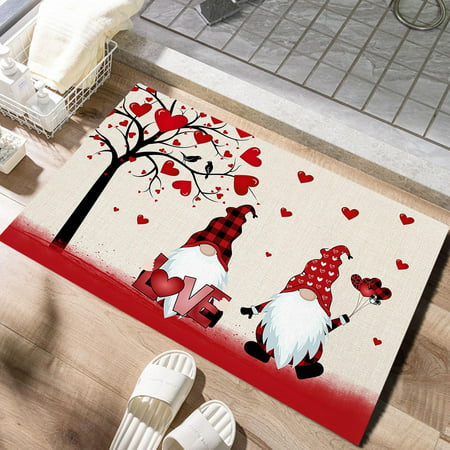 Usupdd New Fashion Valentine S Day Carpet Love Living Room Bedroom Doormat Holiday Floor Mat Gift Mat Usupdd WBB220912-9318