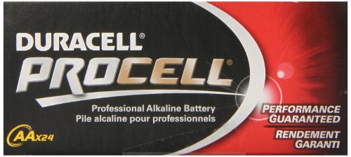 Duracell Procell Alkaline Battery Aa Cell 1.5v Disposable 4 Pack