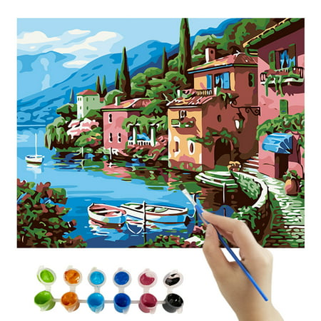 DDgui Fashion New DIY Digital Oil Painting by Number Kit Canvas Paint Home Wall Art Decoration DDgui220929-20198