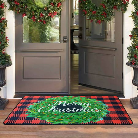 2022 Newest Christmas Door Mat Kitchen Mat Bedroom Living Room Carpet LJ-C#34312 Christmas Door Mat