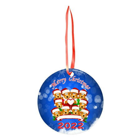 MIANHT Christmas Gift for Her Gift for Christmas Pendant Christmas Tree Decoration 1PCS - 2022 Christmas Gift for L-#4962
