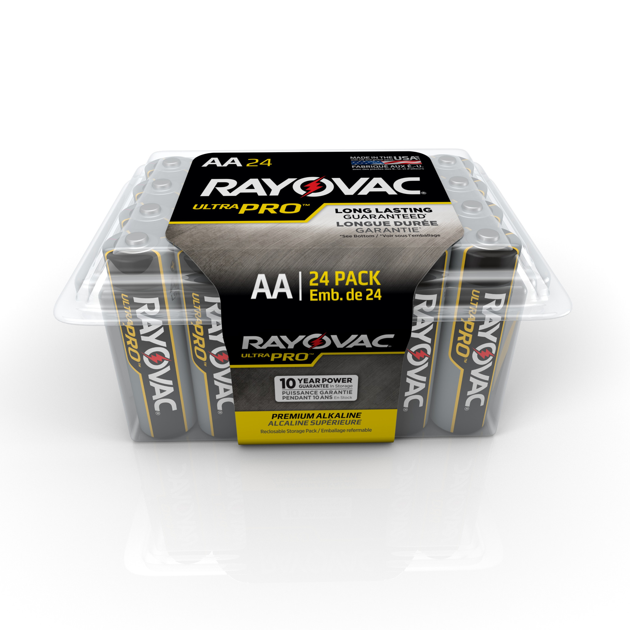 Rayovac  Alkaline Reclosable AA 24 Pack