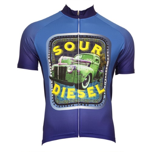 Retro Sour Diesel Men's Cycling Jersey (L)