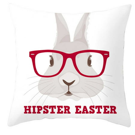 Easter Faceless Doll Pillow Case Sofa Throw Cushion Cover Home Decor A18-Z#20198 2022 Newest Easter Faceless Doll