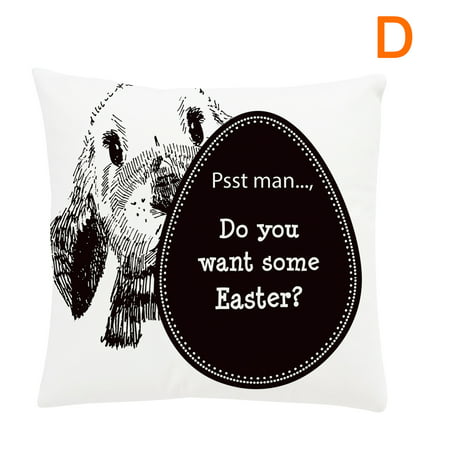Easter Day Pillow Cover Sofa Cover Cushion Cover Custom Home Decoration 08HWC15A#4723 2022 the Hot Easter Day Pillow