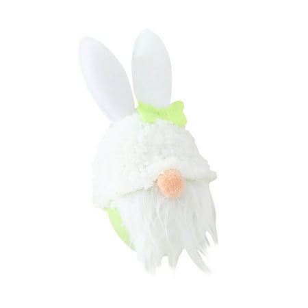 2022 Newest Easter Ears Faceless Doll Pendant Holiday Theme Decoration Pendant LJ-C#8306 Easter Ears