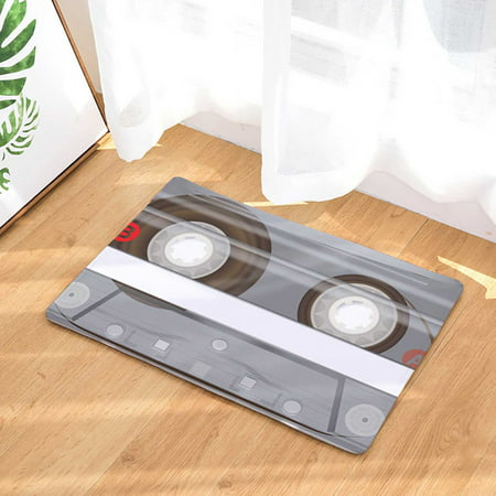 Vintage Cassette Tape Indoor Doormat Non Slip Door Floor Mats Carpet Rugs - 2022 New Vintage Cassette Tape 812-B#8994