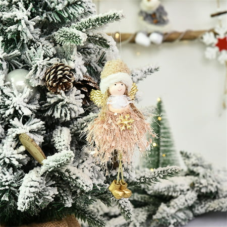 New Christmas Tree Decoration Pendant Cloth Angel Doll Window Ornament - 2022 New Toys New Christmas Tree A812#5999